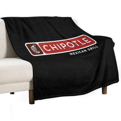 Chipotle Mexican Grill Throw Blanket