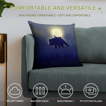 The End of All Things - Night Version Soft Home Decor Throw Pillow