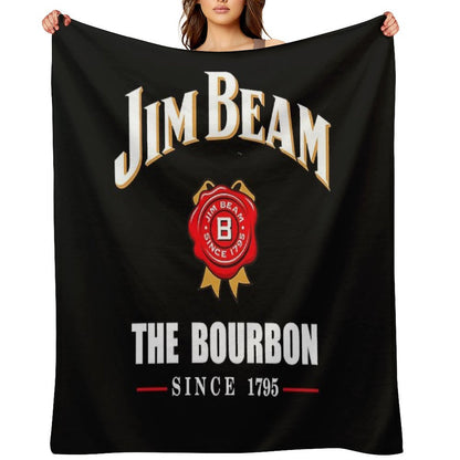 Jim Beam Throw Blanket