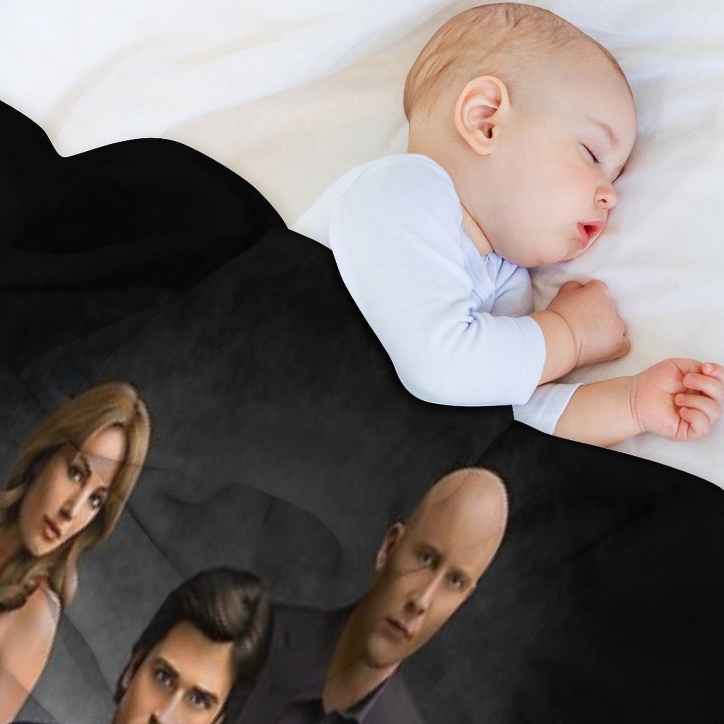 Smallville Group Throw Blanket