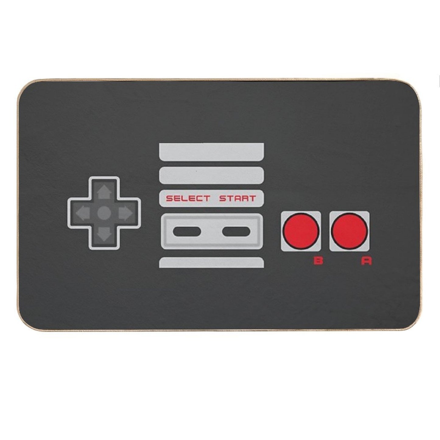 Vintage Video Game Controller Bath Mat