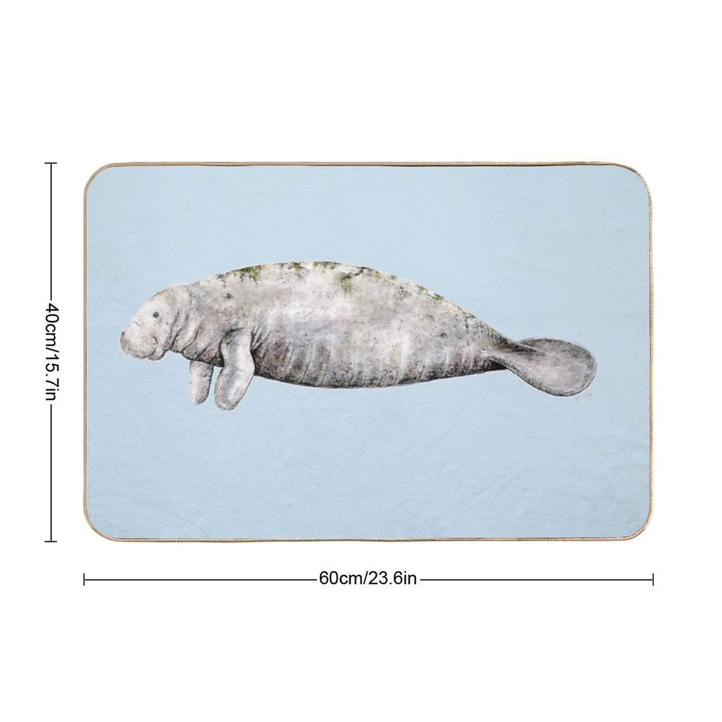 Manatee Bath Mat