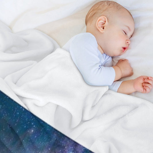 Crumbling Walls in Starlight Throw Blanket