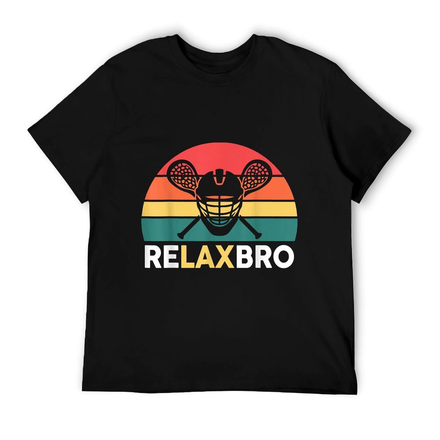 Lacrosse-Shirt Relaxbro Funny Lacrosse Lax Boys Youth Men T-Shirt