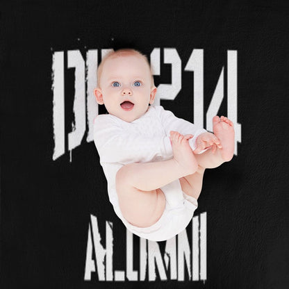 DD-214 Alumni Veteran Appreciation Gift US Flag Throw Blanket