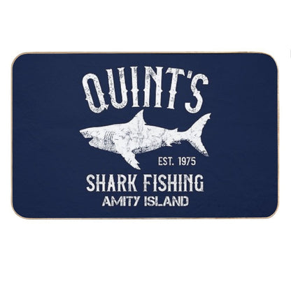 Quint's Shark Fishing - Amity Island 1975 Bath Mat