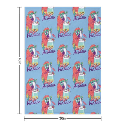 Bird Of Paradise Throw Blanket