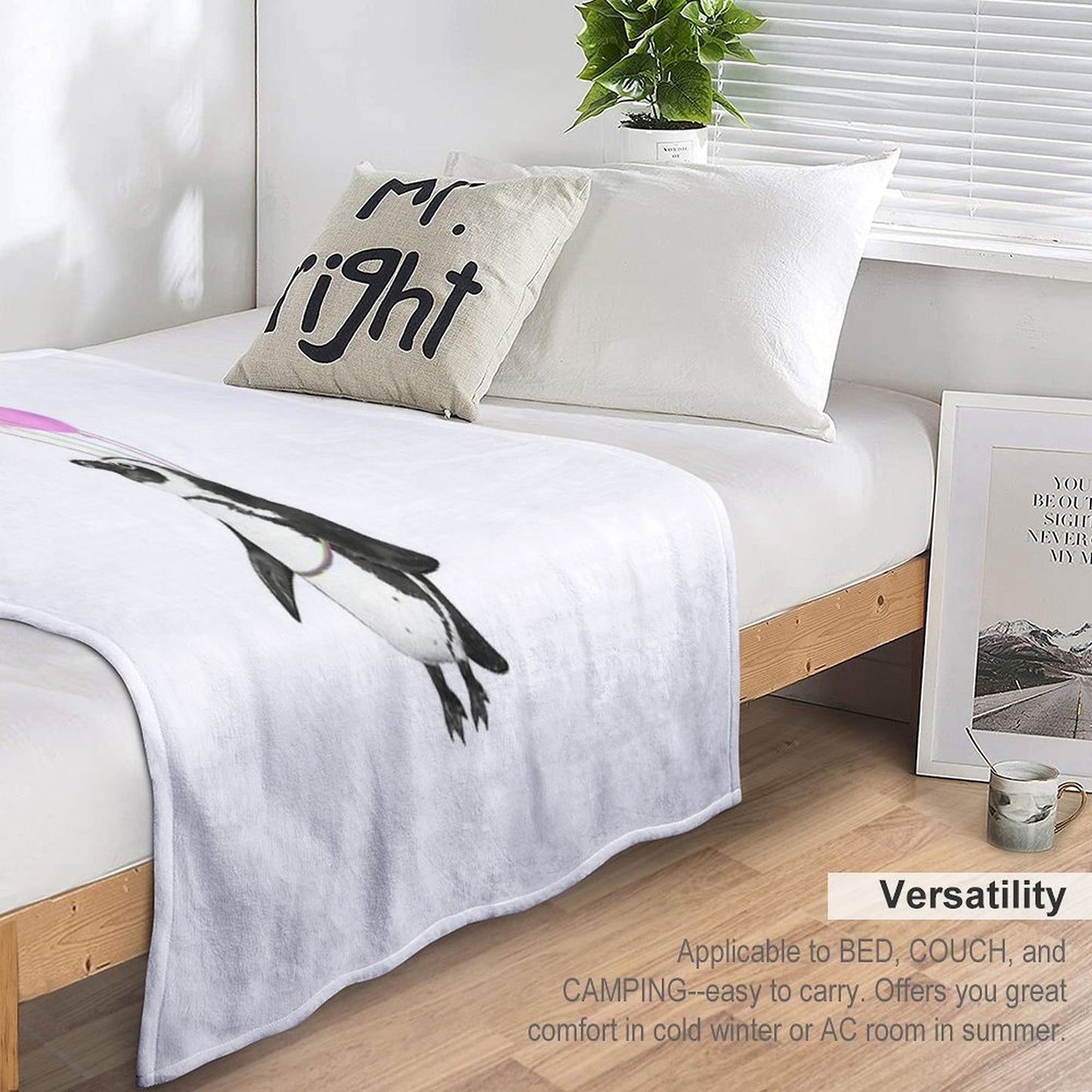 I Can Believe I Can Fly Throw Blanket