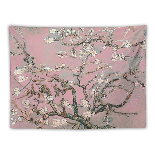Almond Blossom - Vincent Van Gogh (pink Pastel) Tapestry