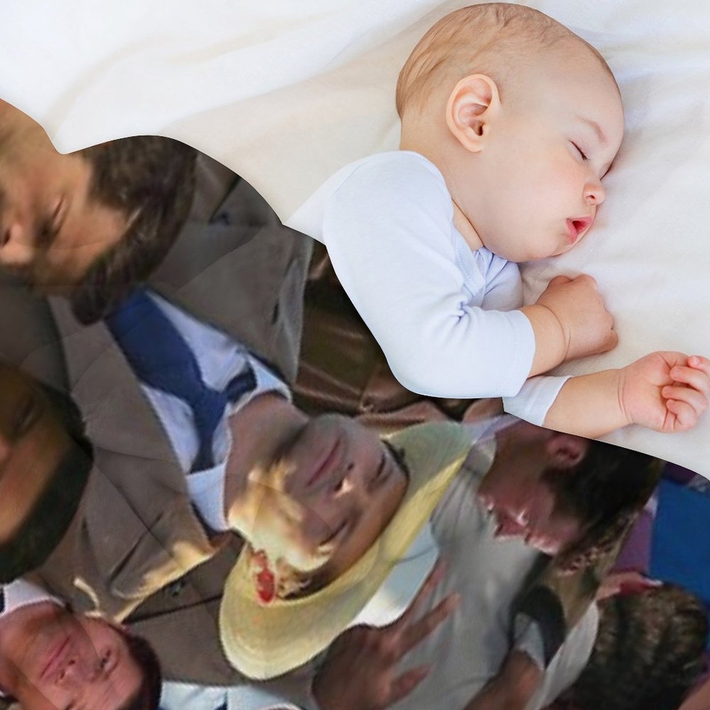 Castiel Collage Blanket Throw Blanket