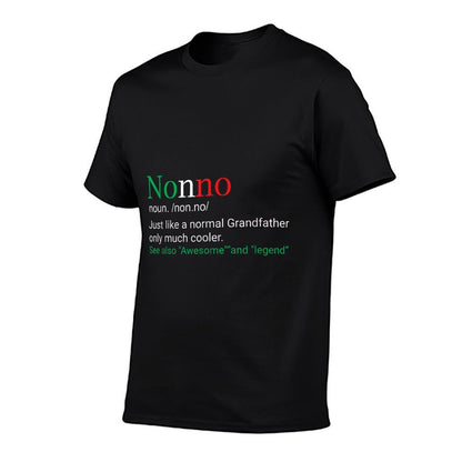 Best Funny Nonno Italian Grandfather Definition Gift T-Shirt