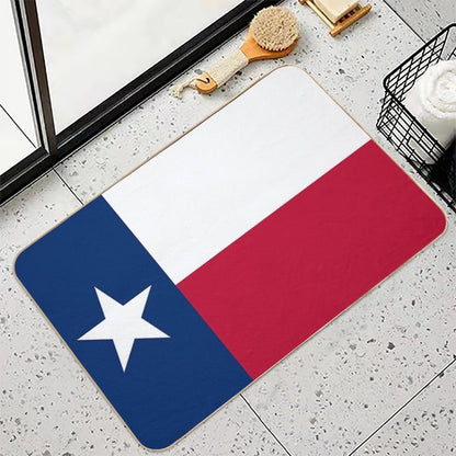 Flag of Texas State United States of America Bath Mat