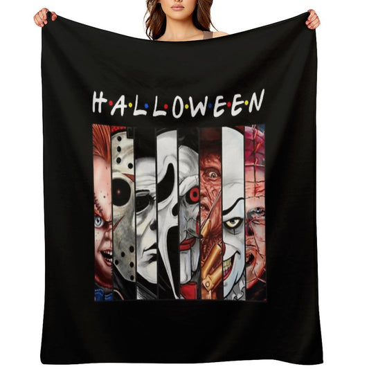 This Is My Scary Halloween Costume Throw Blanket