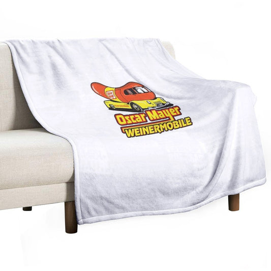Oscar Mayer Wienermobile Throw Blanket