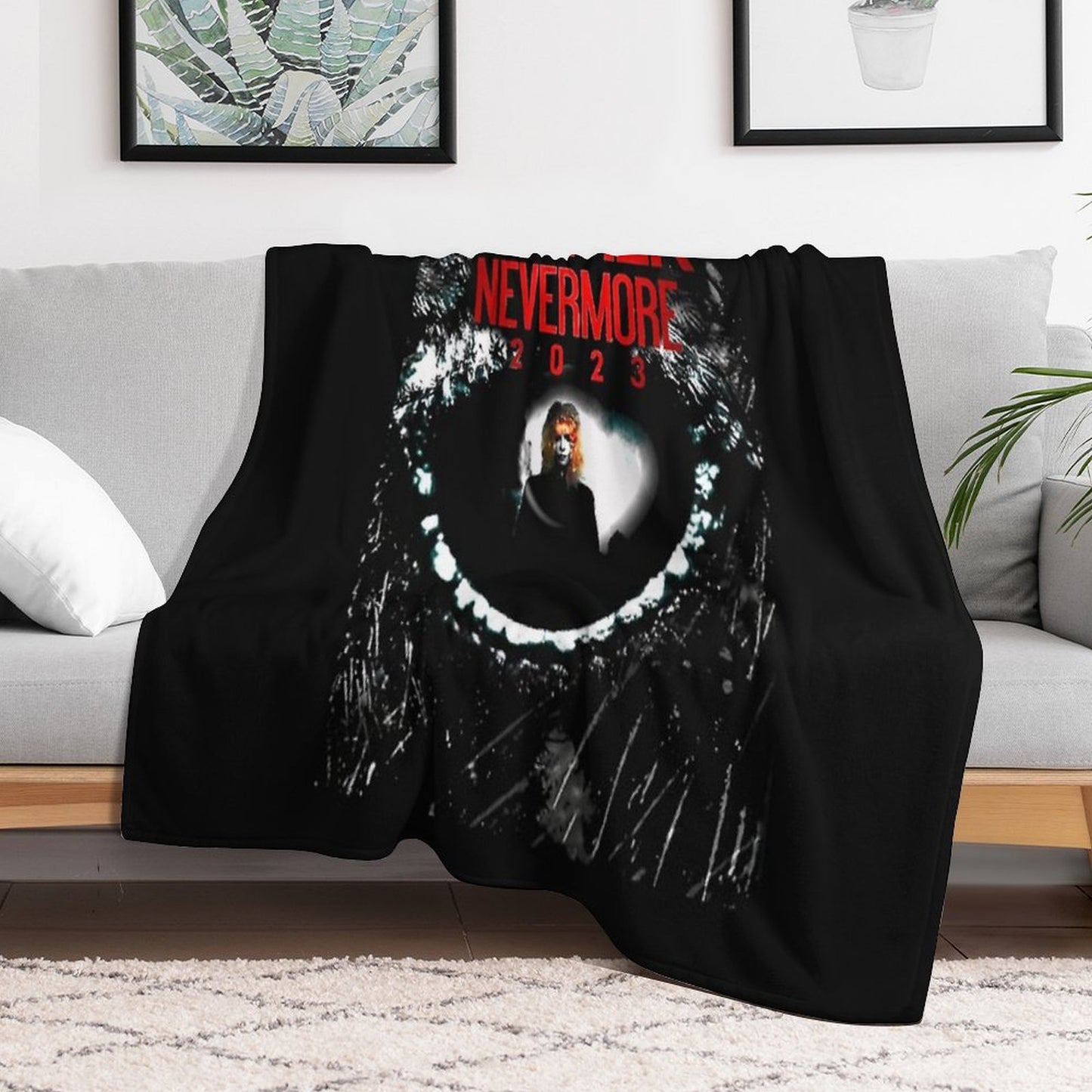 Mylene Farmer Nevermore, Mylene Farmer 2024 Throw Blanket