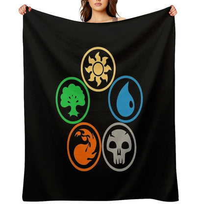 Amergo Posisi Pas Throw Blanket