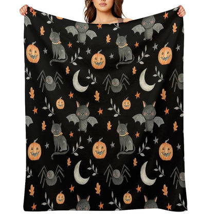 HALLOWEEN PARTY Throw Blanket