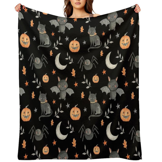 HALLOWEEN PARTY Throw Blanket