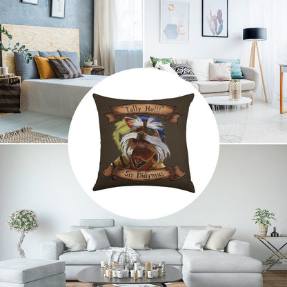 Sir Didymus Linen Throw Pillow Cover