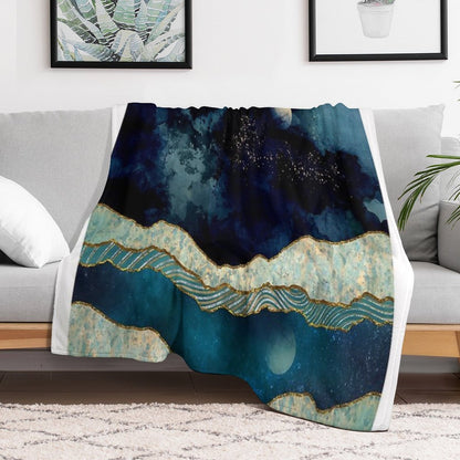 Indigo Sky Throw Blanket
