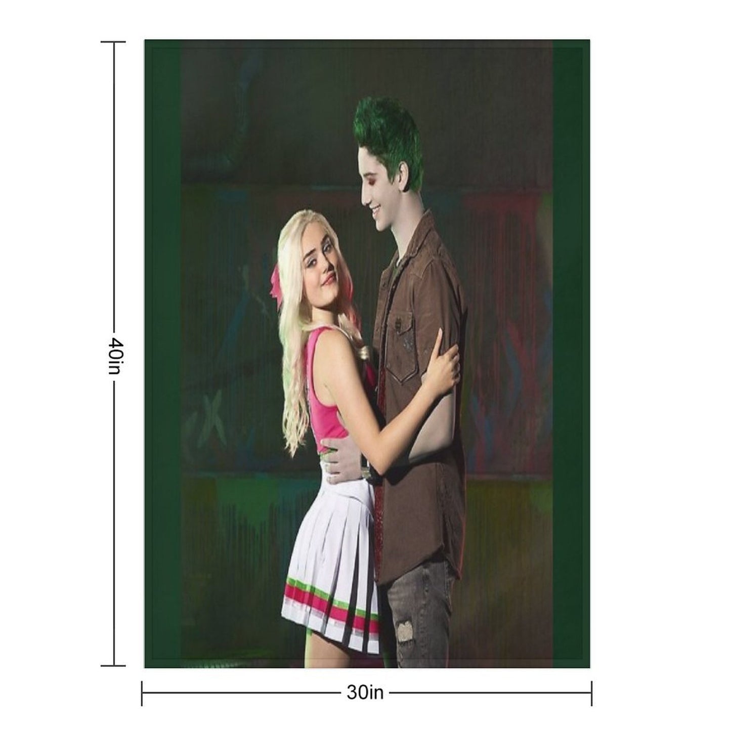 Zombies 3 5 Throw Blanket