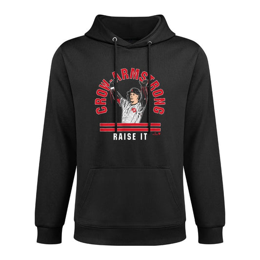 Pete Crow-Armstrong Raise The Roof - Chicago Baseball Shrink-Resistant Hoodie