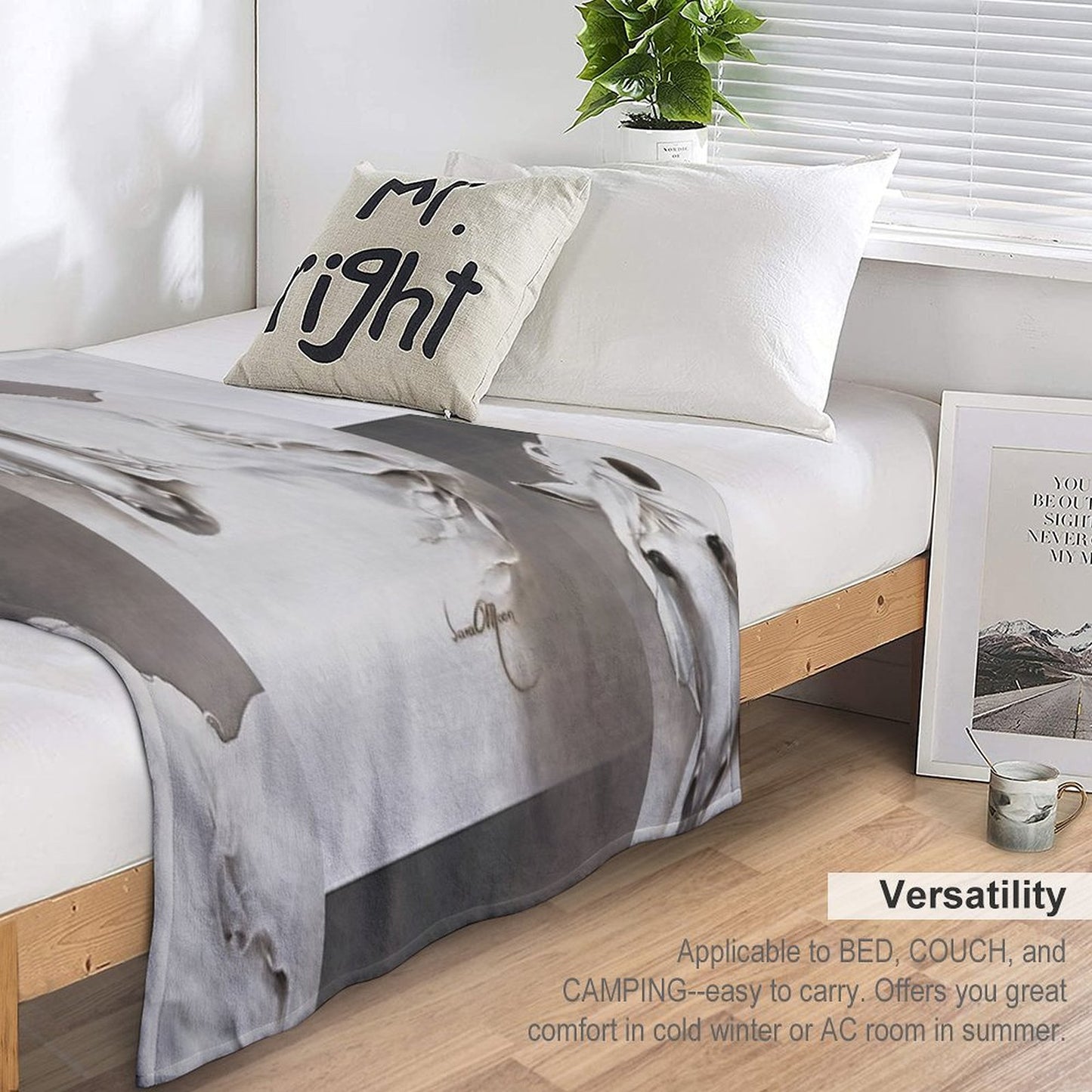 The Queen Throw Blanket