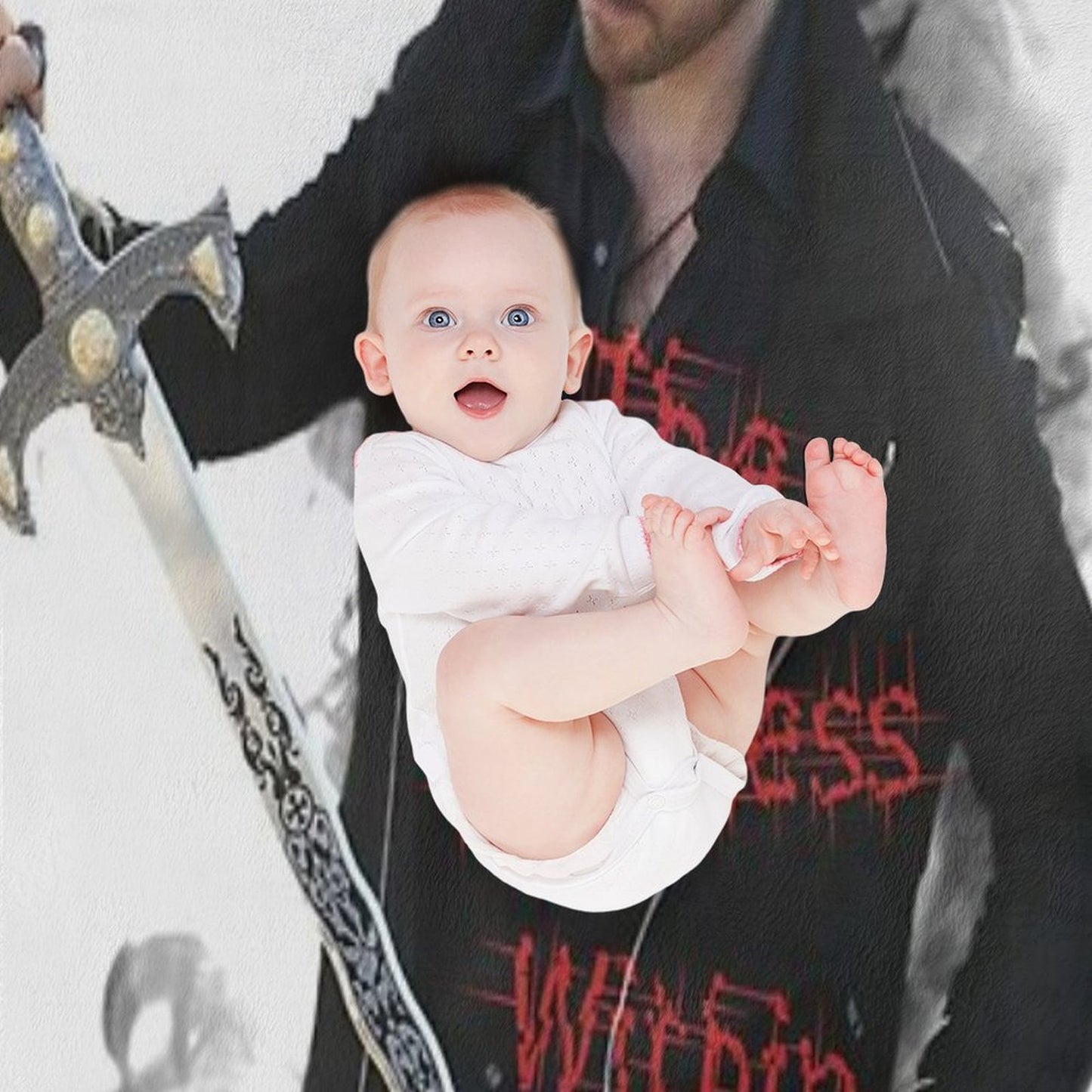 The Madness Within Throw Blanket