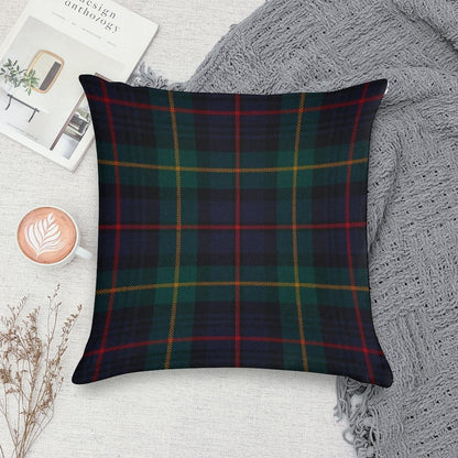 Farquharson Scottish Tartan Soft Durable Construction Throw Pillow