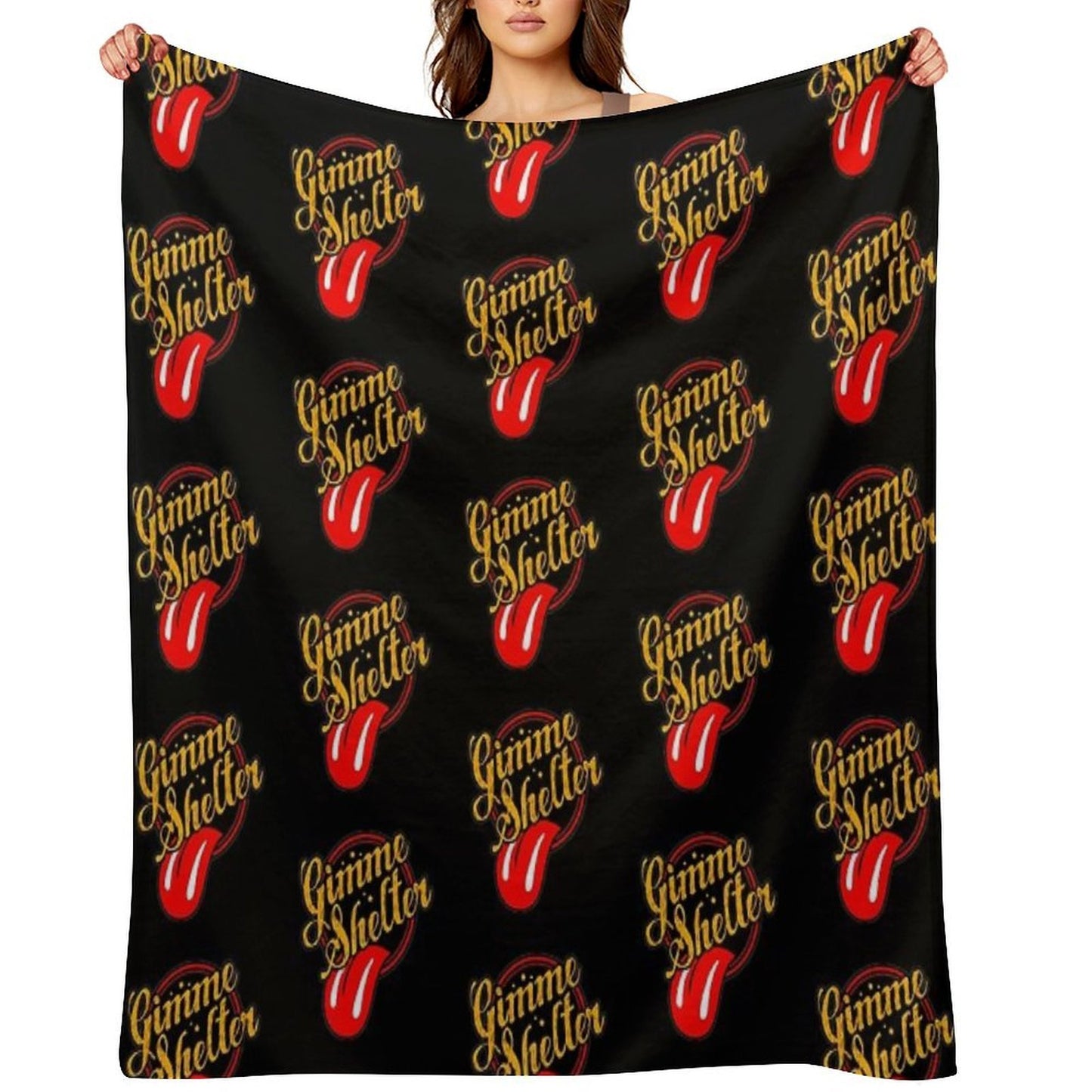 Gimme Shelter Throw Blanket