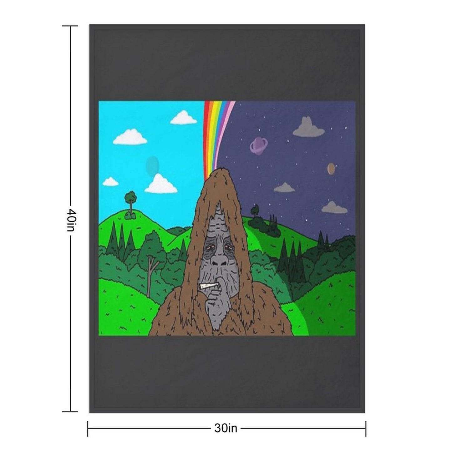 Tripper Snipper Sassy Throw Blanket