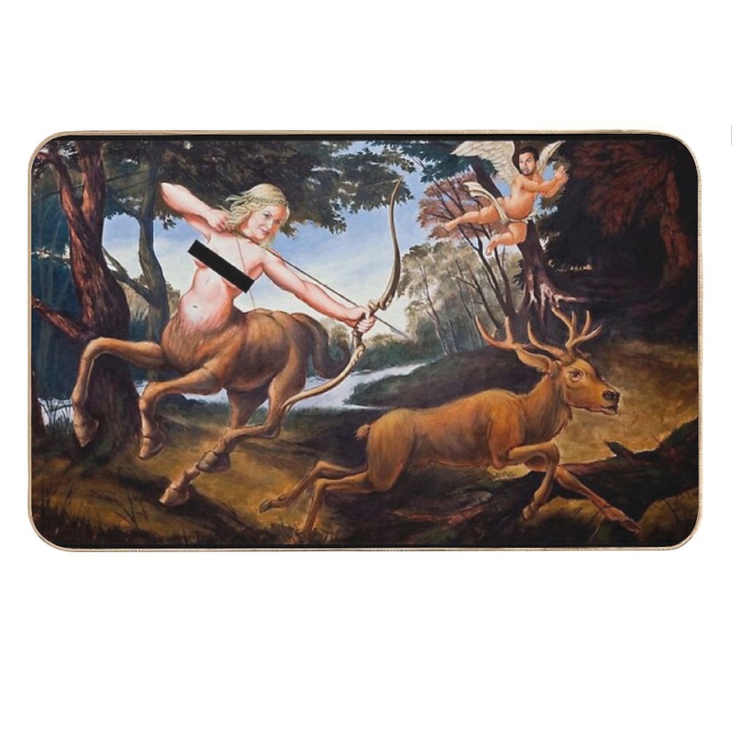 Leslie Knope, Goddess of The Hunt Bath Mat