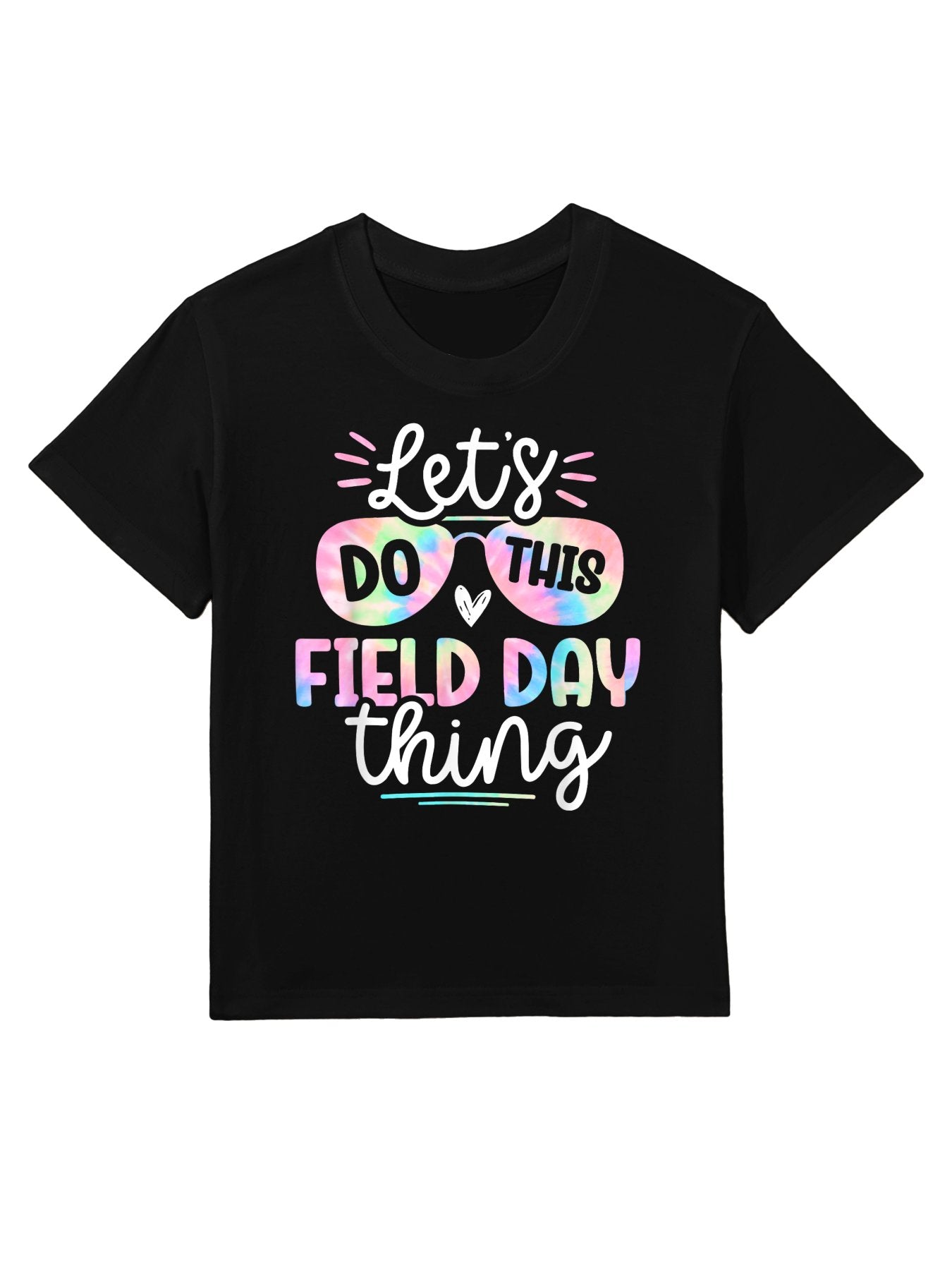 School Field Day Tie Dye Field Day Teachers Kids Kids T-Shirt