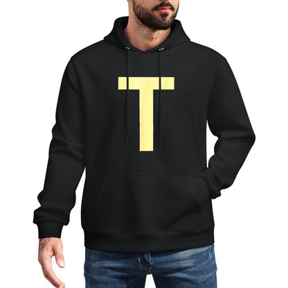 Letter T Funny Group Matching Halloween Costume Breathable Fabric Hoodie