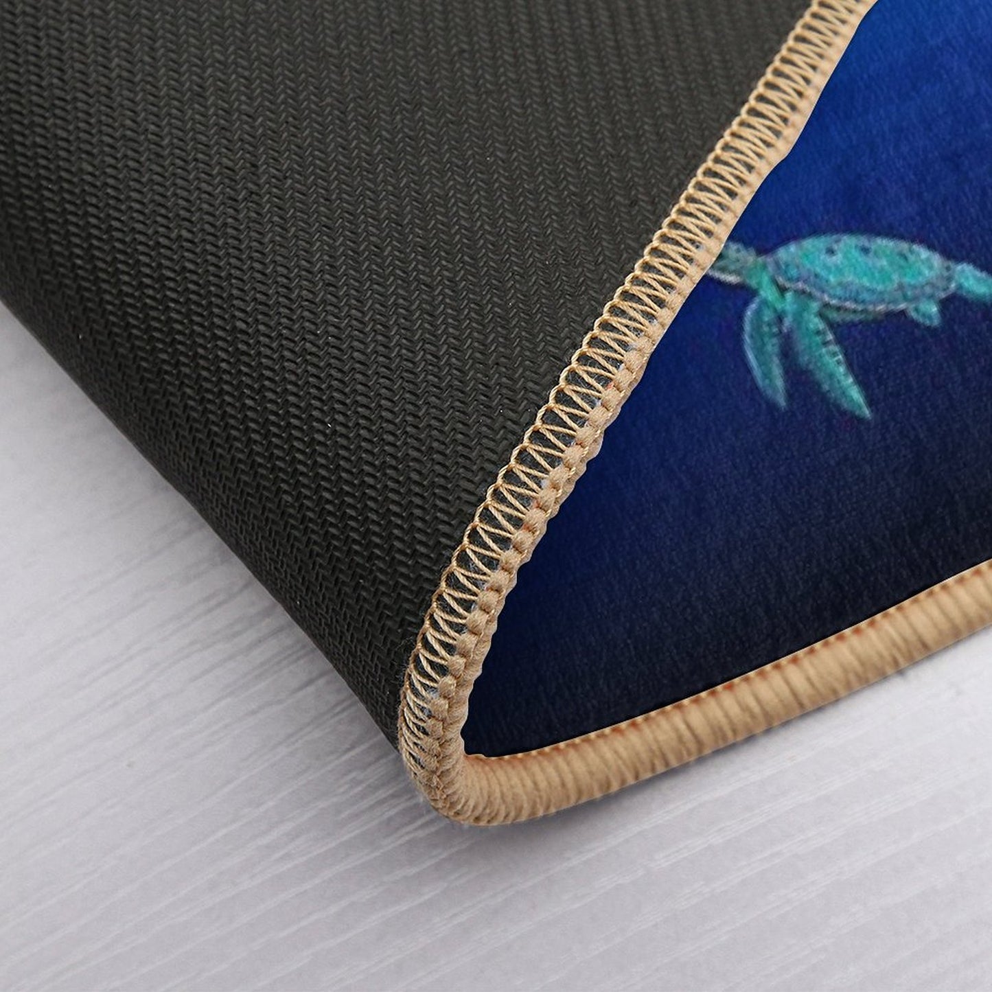 Sea Turtle Turquoise Oceanlife Bath Mat
