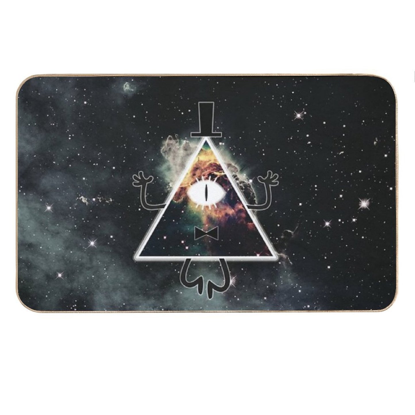 Bill Cypher Master of Space And Time Bath Mat