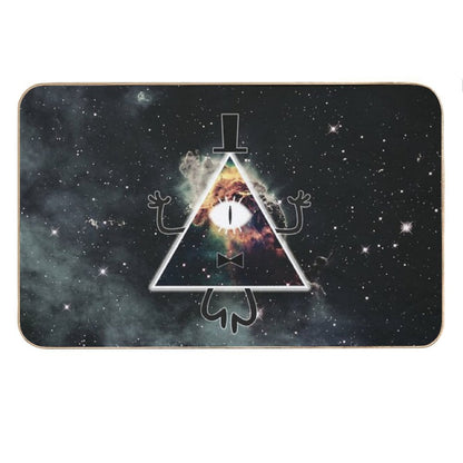 Bill Cypher Master of Space And Time Bath Mat