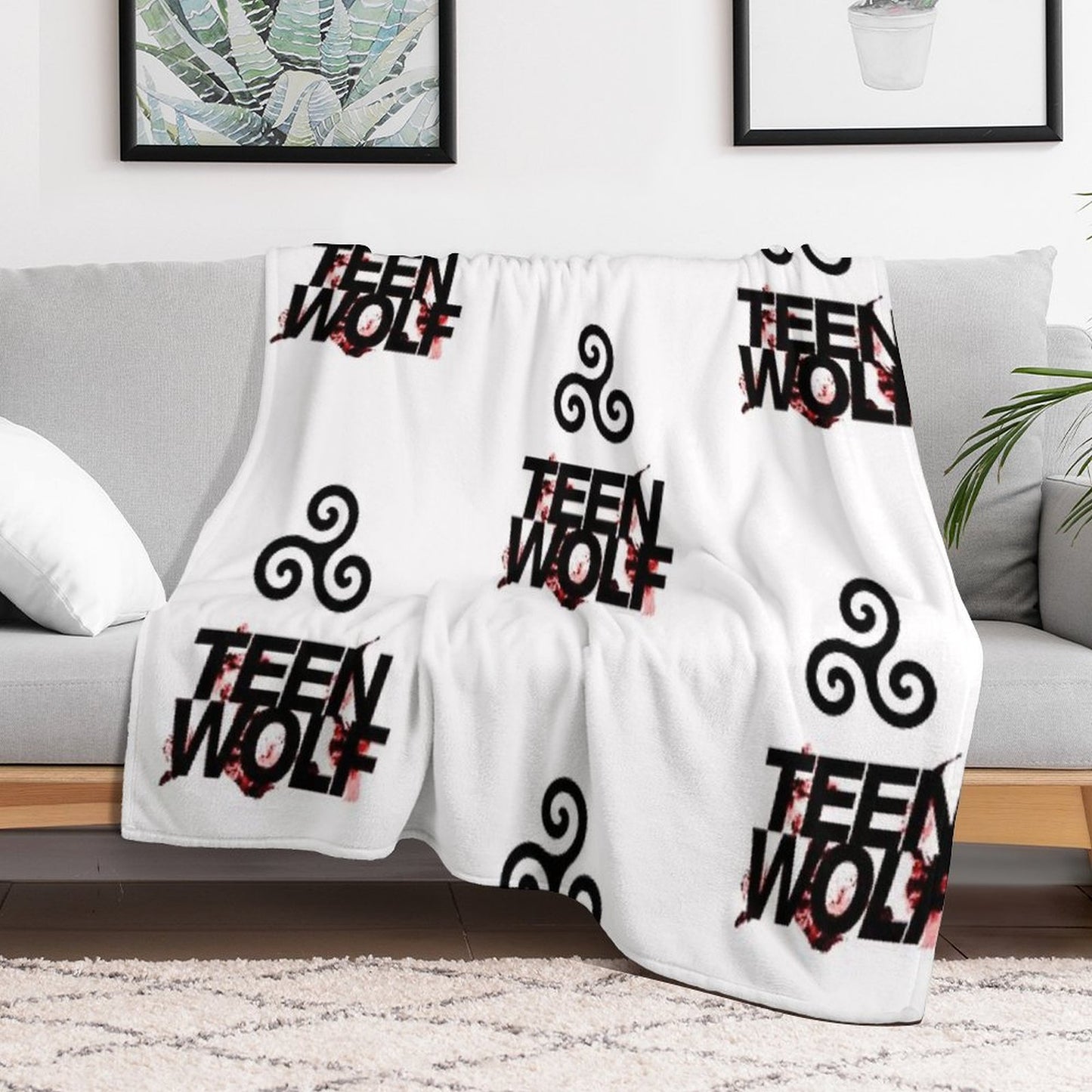 Teen Wolf Throw Blanket