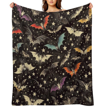 Bats Throw Blanket