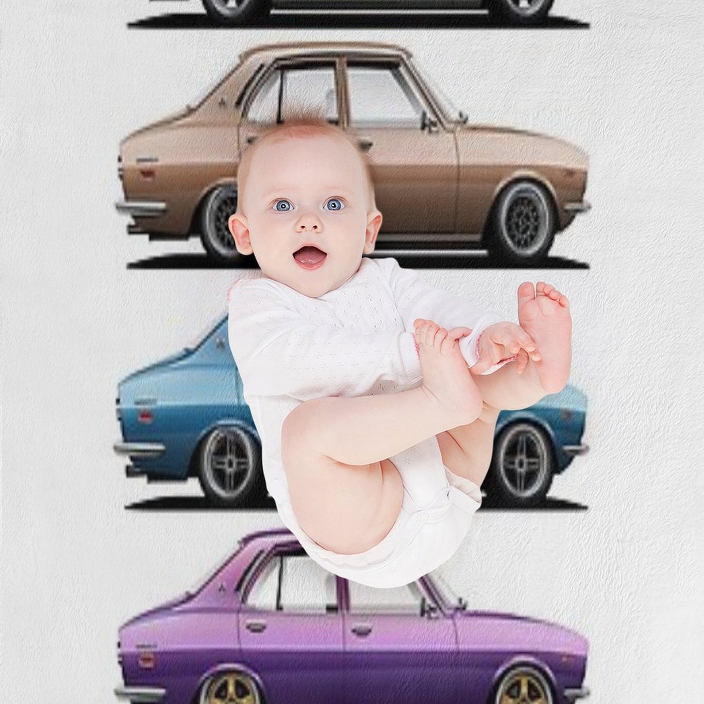 Mazda RX2 Set Throw Blanket