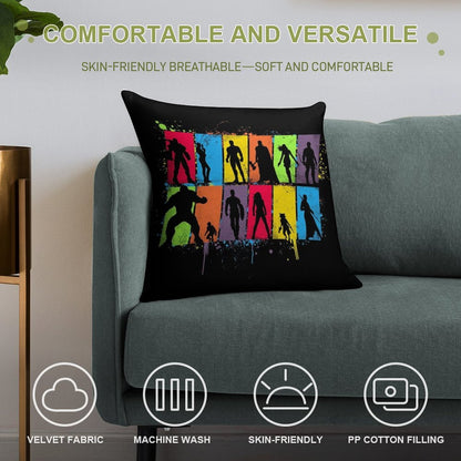 Whatever It Takes - Superhero Shirt Soft Home Decor Throw Pillow