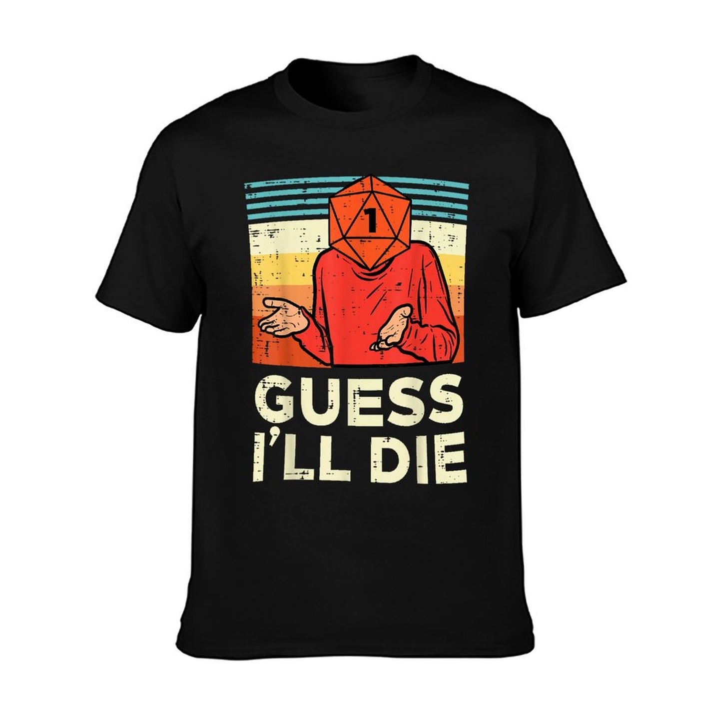 Rpg Gamer 1 Guess Ill Die Retro Men Boys Kids Youth T-Shirt