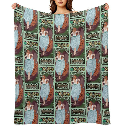 Thumbelina Nouveau - Thumbelina Throw Blanket