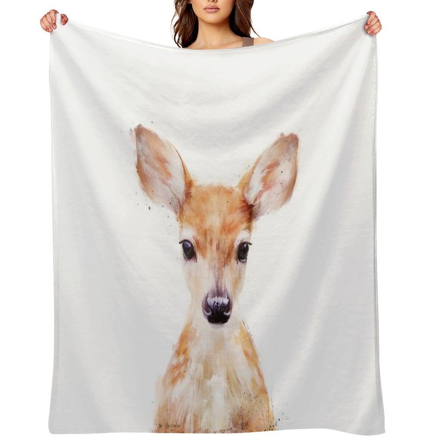 Little Deer Throw Blanket