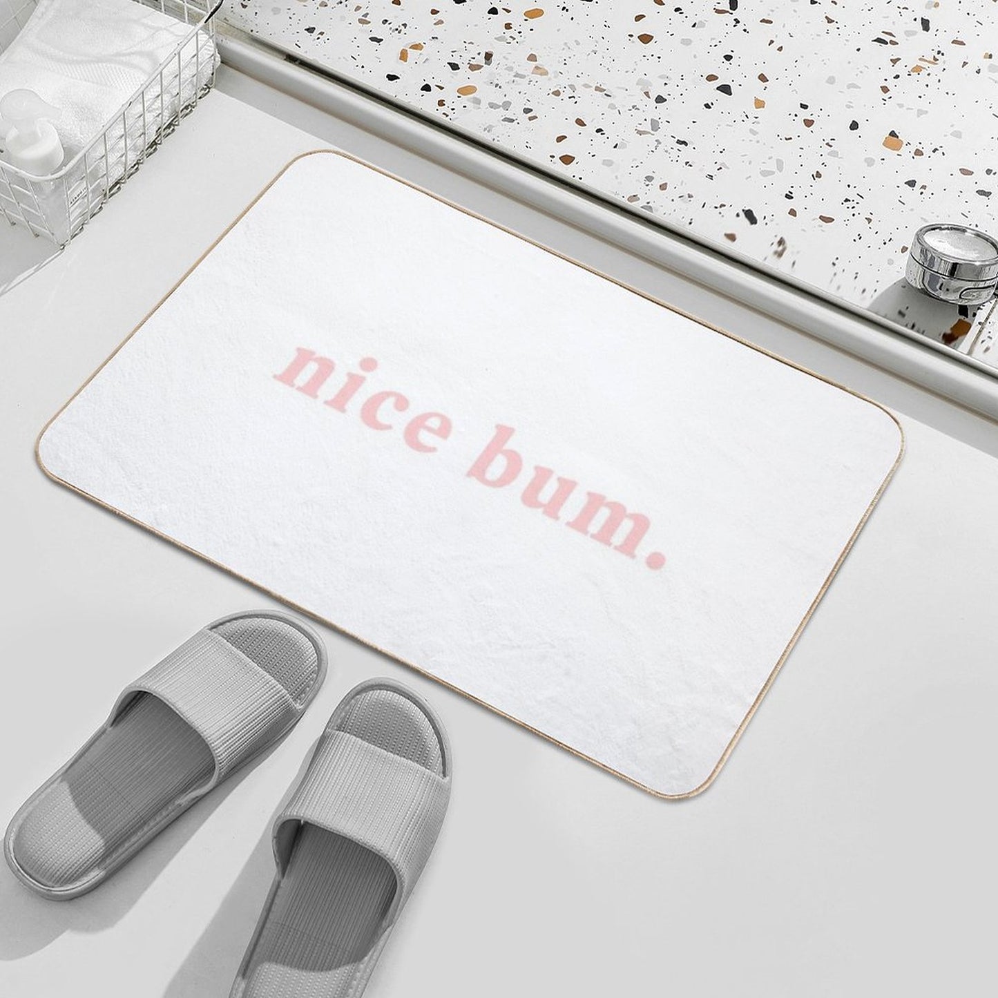 Nice Bum Bath Mat
