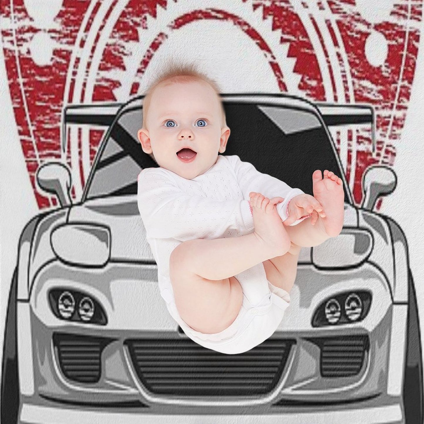 Rotary FD3S Throw Blanket