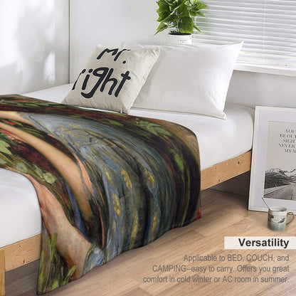 The Soul of The Rose -  John William Waterhouse Throw Blanket