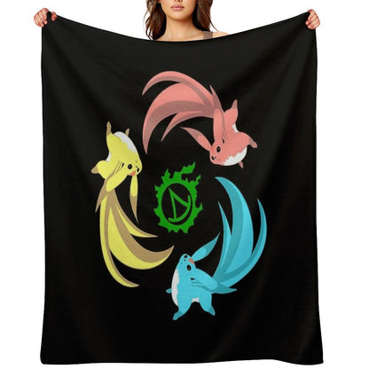 FFXIV Summoner - Carbuncles Throw Blanket