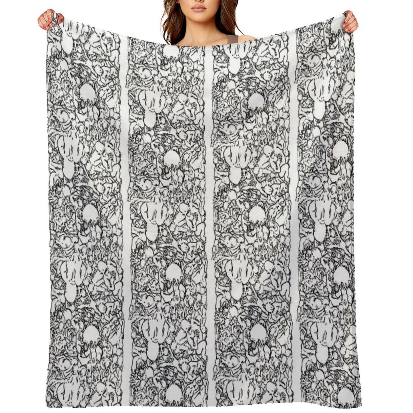 Hitobito-o6 Throw Blanket