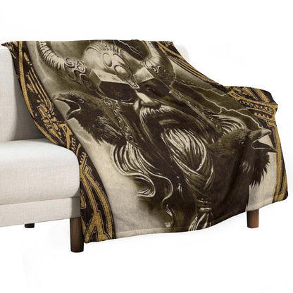 Odin Throw Blanket